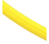 wire covers for cables 1/2/5Meter Self Closing Expandable Braided Sleeve Insulated Wrap Close Sleeved Cable Protecter Self-Closed Organiser for USB Power Cord Audio Video Cable(Yellow,16mm,5 meters)
