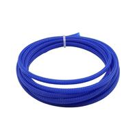 wire covers for cables 2m Insulated PET Braid Sleeving 2/4/6/8/10/12/14/16/20/25/30/40mmHigh Density Wire Wrap Sheath Protection Black Red Cable sleeve for USB Power Cord Audio Video Cable(Blue,16mm)