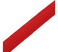 wire covers for cables High Density PET Braided Expandable Sleeve Wire Wrap Insulated Nylon Protector Sheath for USB Power Cord Audio Video Cable(Red,16mm x 1meter)