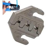 Wire Crimper Die - Carbon Steel Crimping Mold, Replaceable Insulated Terminal Jaw Set | Multifunctional Open Barrel Dies for Ferrule Crimping Pliers, Electrical Wire End Crimp Tool