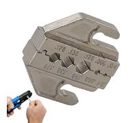 Wire Crimper Jaw, Durable Replaceable Bare Terminal Crimp - Time-Saving Open Barrel Crimping Die Set, Convenient To Operate Multifunctional Crimping Tools Cable Pliers Mold For Home
