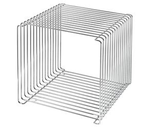 Wire Cube steel tube shelf Montana- chromed steel - 5714322001786