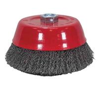 Faithfull 0112514130 Wire Cup Brush 125Mm M14X2 0.30Mm Steel Wire