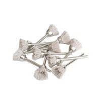 Wire Cup Brush Abrasive Radial Bristle Kit | Multicolor 15/25/38 mm: Suitable For Abrasive Work(Gold,15mm)