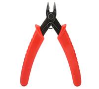 Wire Cutter Portable Alloy Easy Operation Good Performance Higher Working Efficiency Hardware Tools for Wire Cutting Jewelry Makers and Repairmen Red 5 x 3.5 x 0.4in