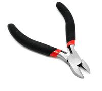 Wire Cutter, Precision Flush Cutters Ultra Sharp Side Cutter Clippers with Extended Flush Cutting Edge for Electrical Wire, Crafting, Jewelry Making, Soldering and Soft Wire Snips