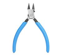 Wire Cutter Side Diagonal Chrome Vanadium Steel Electrical Cable Cutting Trimming Manual Tool Professional Quality for Electricians DIY Enthusiasts Plastic Handle Blue 4.1 Inch