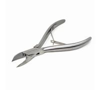 Wire Cutter Spring Loaded Pliers for Crafting, Flush Cutter, Ultra Sharp for Jewelry Making, Dikes Wire, Floral Wire, Snips Stainless Steel (4.5")
