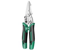Wire Cutter Stripper, Wire Stripper Pliers - High-Strength Multifunctional Electric Wire Stripper - Ergonomic Cable Crimping Scissors for Electricians, Electrical Engineering