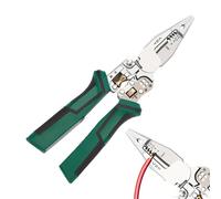 Wire Cutters & Strippers - Portable Stripping Scissors, Measuring Function | Precision Cable Pliers For Home, Workshop, Assembly Lovers, Engineering Technicians And Manufacturers