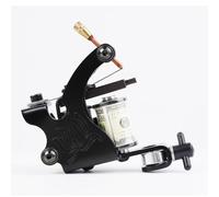 Wire Cutting 10 Wrap Coils Tattoo Machine For Liner And Shader Black Color Iron Tattoo Supplies,A