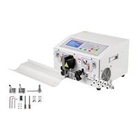 Wire Cutting Stripping Machine - Fully Automatic for 0.1-4.5mm² Wire, Adjustable Cutting Length 1-9999mm, Efficient Wire Cutter and Stripper