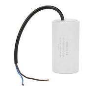 Wire Cylinder Motor Run Capacitor, CBB60 Capacitor 450V 60uf ESR 0.2 Microfarad Capacitor with Wire Cable for Household Electric Appliance Motor Running