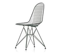 Wire DKR Dining Chair Dark Green