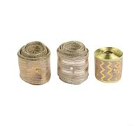Wire Edge Craft Ribbon 2x200in for Wrapping Wire Edge Craft Ribbon(Mixed style)