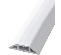 Wire fastener Cable Concealer Floor, Soft Cord Organizer/Wire Raceway Channel Extra Wide 50mm Hider Cuttable, Indoor Wall Management Kit Self Adhesive(C,500cm (16.4ft))