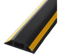 Wire fastener Cable Concealer Floor, Soft Cord Organizer/Wire Raceway Channel Extra Wide 50mm Hider Cuttable, Indoor Wall Management Kit Self Adhesive(A,200cm (6.6ft))