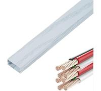 Wire fastener Wall Mount Tv Cord Raceway Hider Black Silver Wood Color Wire Concealer with Rail, Wide 24mm Management Kit Organizer for Home Office(B,Length 150cm/5ft)