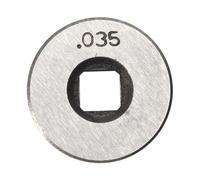 Wire Feed Drive Roller Kit for Mig Welders 25Mm Diameter 0.80.9Mm/.030 Steel Roll Wheel for Clarke Sip Draper Sealey Models Silver