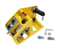 Wire Feeder, 500A CO2/MAG Automatic Welding Machine with Double Drive Wire Feeder, High Speed 1.5-20m/min Multifunctional Welder in Yellow