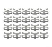 Wire Fence Tensioner with Swiveling Handle, Plastic Construction for Easy Tensioning of Wire Mesh and Ropes (Grey)