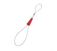 Wire Fish Tape Cable Puller Tool for Reel Puller Use with Secure Red Wire Cover and Adjustable Tension for Electrical and Wall Wiring Installations