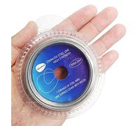 Wire Fishing Line Steel Leader: 40lb Test Knottable Fishing Leader Making for Saltwater Rigging - 32.8ft Nylon Coated 7 Strands Silver String Wire with 20pcs Sleeves