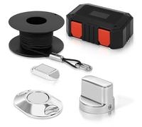 Wire Fishing Tools, Fish Tape Wire Puller Kit, Magnetic Cable Puller,Pulls Electrical Wire Behind Walls, Suitable For Indoor, Garden, Renovation, And Electrician Scenarios (Silver)