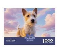 Wire Fox Terrier 1000 Piece Puzzles Pet Dog for Age 12+ Challenging Gift Memory Games Relaxing 70x50cm/1000pcs