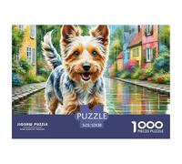 Wire Fox Terrier 1000 Pieces Jigsaw Puzzles Engaging Educational Games Jigsaw Puzzle Home Decoration for Adults And Kids 52x38cm/1000pcs