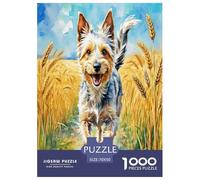 Wire Fox Terrier 1000 Pieces Premium Jigsaw Age 14+ for Adults Quirky, Abstract Design, Fun Details, Educational, Challenging Puzzle Games 70x50cm/1000pcs