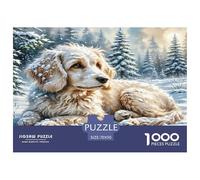 Wire Fox Terrier 1000 Pieces Premium Jigsaw Age 3+ Quirky, Abstract Design, Home Decoration, Educational, Challenging 70x50cm/1000pcs