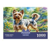 Wire Fox Terrier 1000 Pieces Premium Jigsaw for Adults Cool Collage Effect, Fun Details, Educational, Challenging Puzzle Games 70x50cm/1000pcs