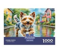 Wire Fox Terrier 1000 Pieces Premium Jigsaw for Adults Quirky, Abstract Design, Fun Details, Educational, Challenging Puzzle Games 70x50cm/1000pcs