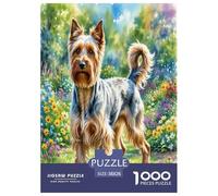 Wire Fox Terrier Jigsaw Puzzles Puzzle for Adults Kids. 1000 Piece Friendly animals Impossible Challenge Toy Educational Game Home Decoration for Educational Games Gifts 38x26cm/1000pcs