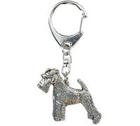 Wire Fox Terrier Made in U.K Artistic Style Dog Key Ring Collection