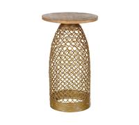 Side Table WAIHI Mango Wood Brown