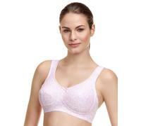 Wire-free Strain-relief Cotton Bra Susa 8053 36-52 B-G Rose-White