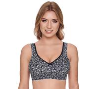 Wire-free Strain-relief Cotton Bra Susa 8053 Twilight White 36-52 B-G