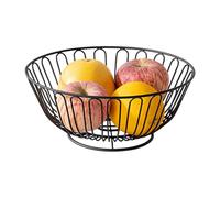 Wire Fruit Basket - Metal Fruit Basket | Prevent Touch Storage with Counter Metal Fruit Solutions for Kitchen Counter Vegetable Support Bowls for Home Decor