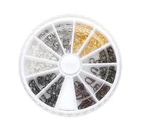 Wire Guardian, 120 PCS U Shape Cable Protector Wire Guard Loops Thread Protector Guardian Terminator for Jewelry Making Bracelet Necklaces