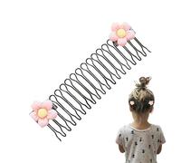 Wire Hair Comb Clips, Fringe Hair Comb Clip, U Shape Hairs Finishing Fixer Combs For Kids, Adorable Decorative Broken Hairs Side Combs For Bangs, Curved Clip Pin Invisible For Bun, Bangs, Styling