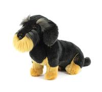 Wire Haired Dachshund Dog Plush Soft Toy - 20cm - Living Nature