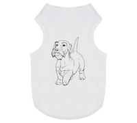 'Wire Haired Dachshund' Pet Dog/Cat T-Shirt (PT00104965)