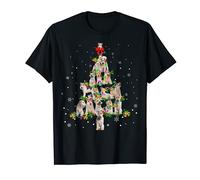 Wire-haired Fox Terrier Christmas Tree X-Mas T-Shirt