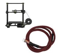 Wire Harness Compatible with Anycubic Chiron Hotend, Replacement For Anycubic Chiron Wire Harness, with Nylon Woven Sleeve