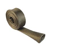 Wire Heat Shield - Auto Hose Protection, Engine Bay Heat Cover | Cuttable Wire Protector Roll, High Temperature Hose Cover Shield For Wiring Harness Cable Line Automotive Protection