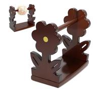 Wire Holder Spinner - 10.23x5.51x6.3 Inch Wooden Spindle Dispenser for Crafts, Hook with Smooth Rotating Function, Storyteller Organizer for Women, Mothers, Amateurs,