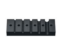 Wire Holder Stand Polymer Multi-Slot Stripping Guide 3.74in Cable Work Aid for Electricians and Household Projects Wire Holder Jig Cable Guide Prep Aid Hand Setup Slot Fixing Stand Appliance Service