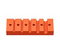 Wire Holder Stand Polymer Multi-Slot Stripping Guide 3.74in Cable Work Aid for Electricians and Household Projects Wire Holder Jig Cable Guide Prep Aid Hand Setup Slot Fixing Stand Appliance Service